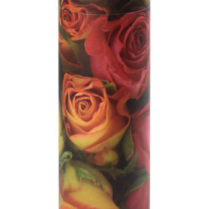Urne aus Karton – Rosen