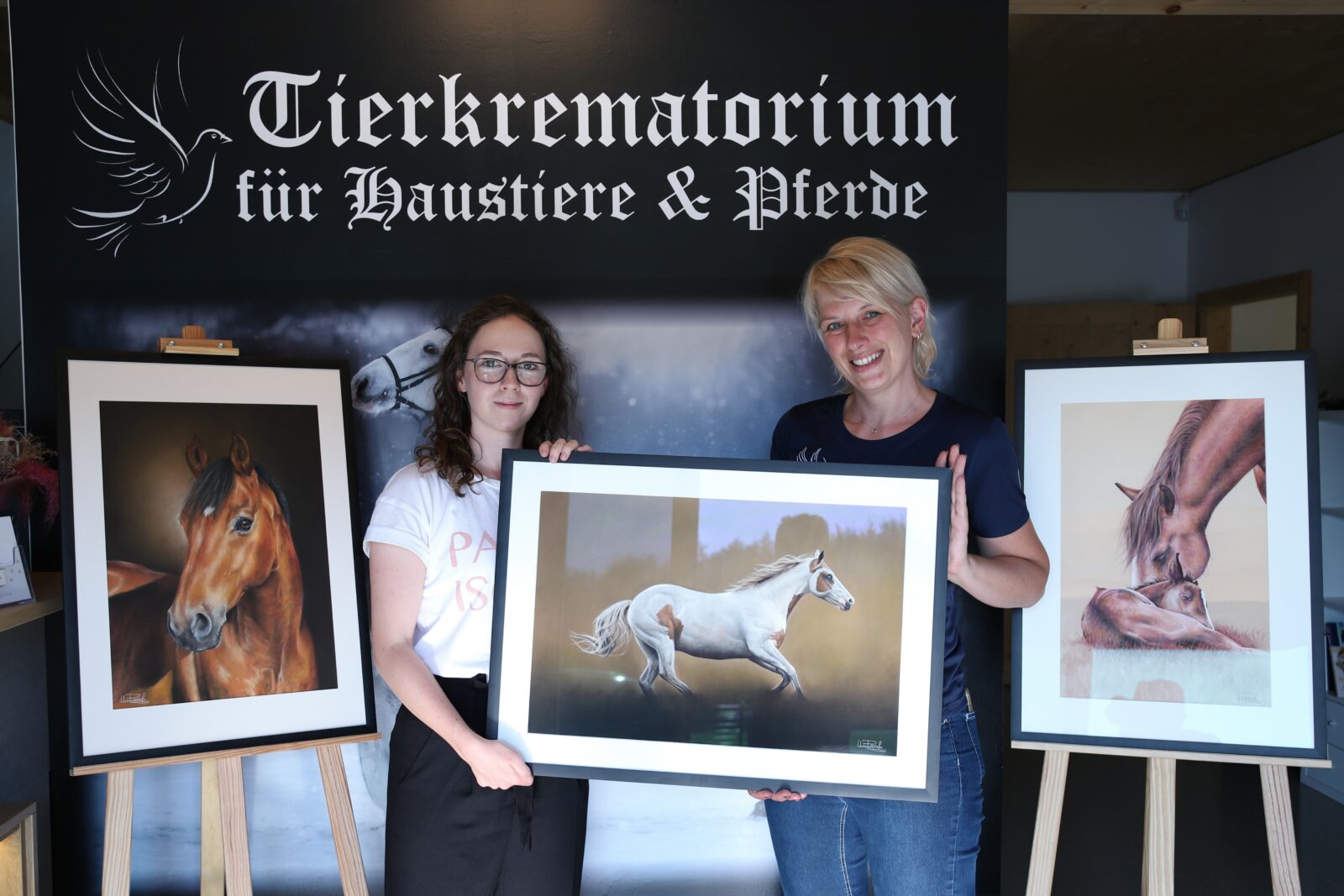 Tierkrematorium Haustier Großtier Krematorium Einäscherung Bestattung Urne Lebring Graz Malerei Pusterhofer Ulrike Bild 5