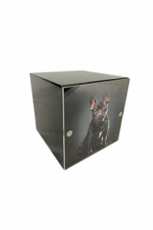 Urne aus Metall – Cube