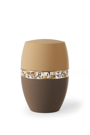 Naturstoffurne Artista (4 Farben/3 Größen)