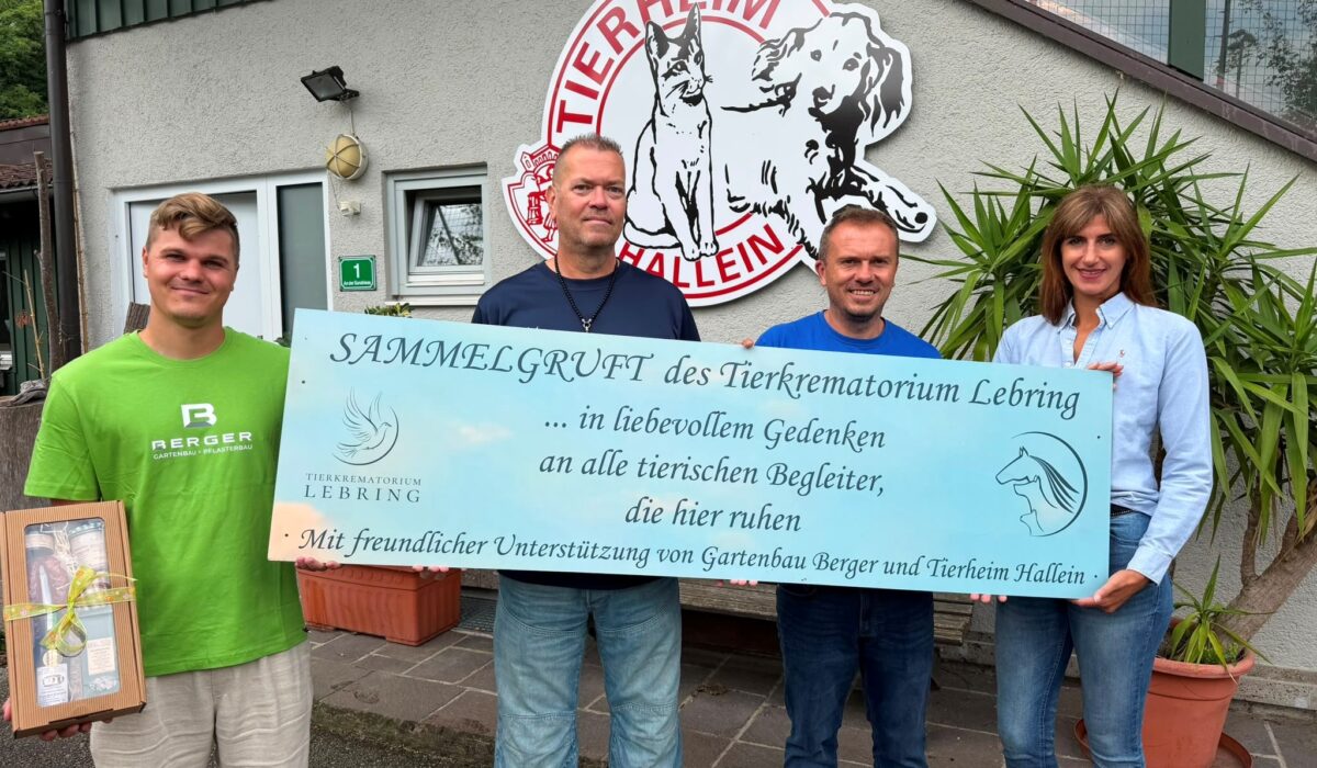 Sammelgruften des Tierkrematoriums Lebring / Sammelgruft Hallein in Salzburg
