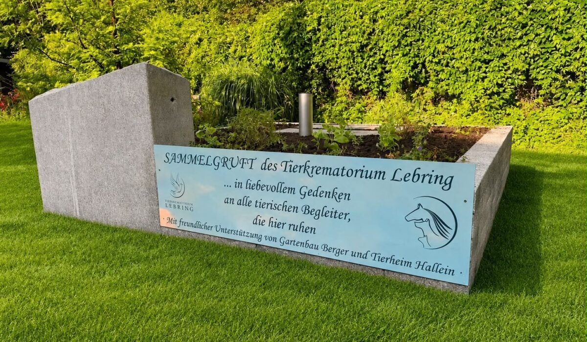 Sammelgruften des Tierkrematoriums Lebring / Sammelgruft Hallein in Salzburg